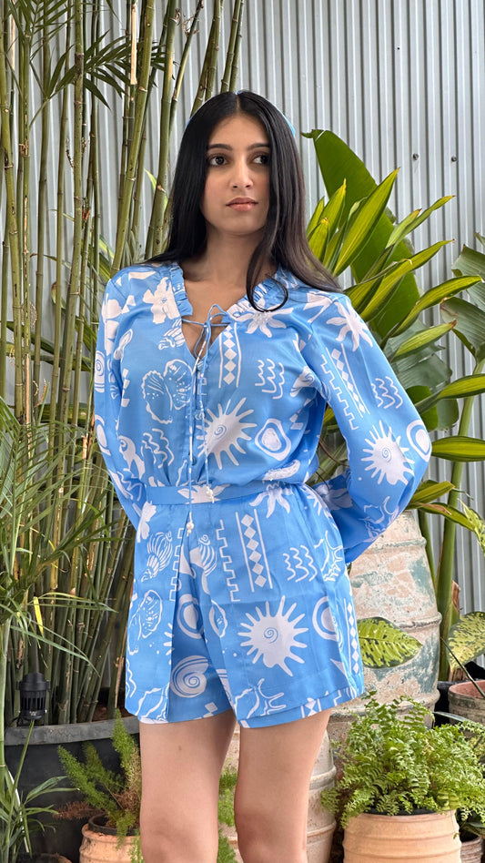Blue Coconut Shirt
