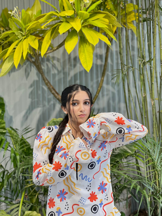 White lemon Shirt